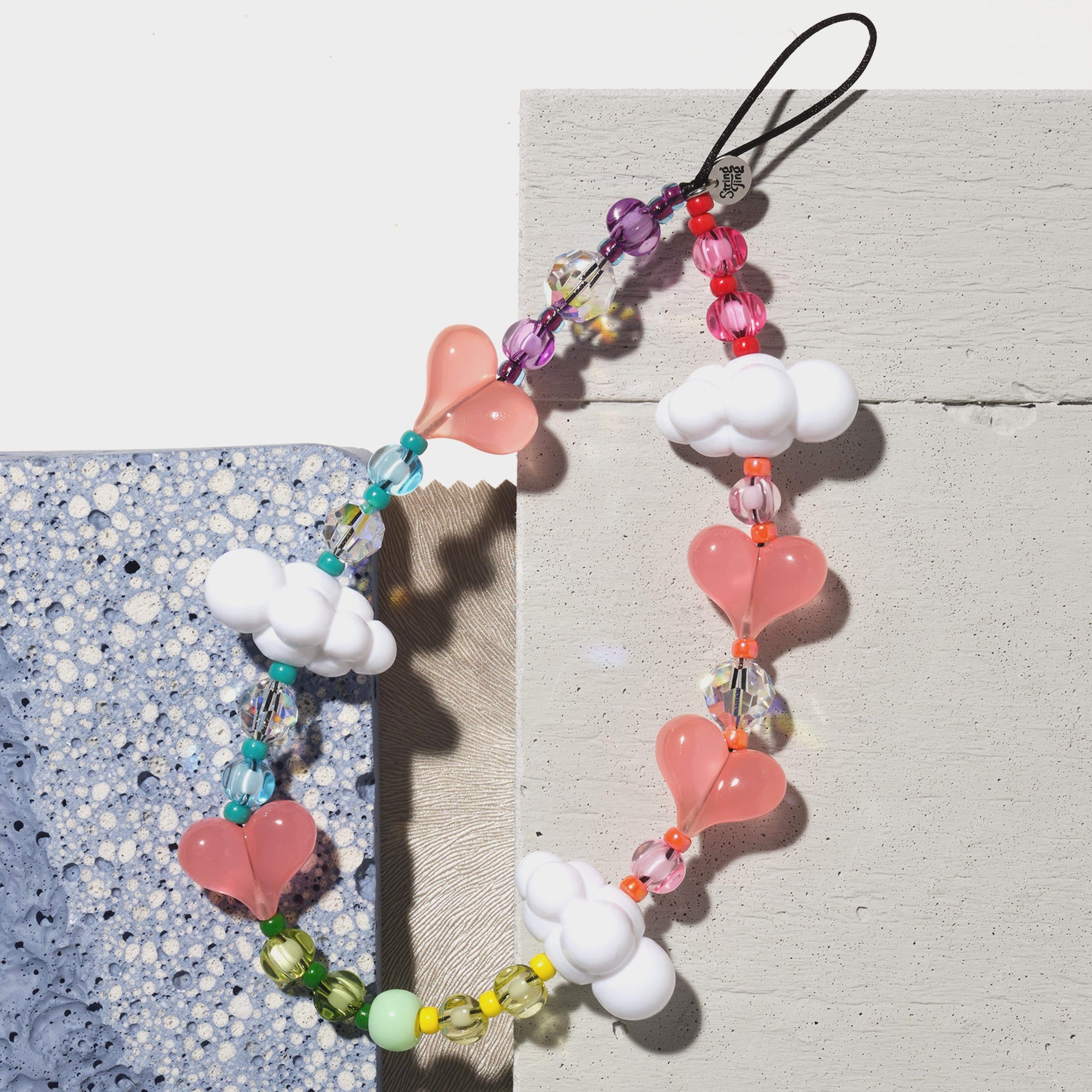 Rainbow Kawaii Wristlet Phone Strap - Image 4