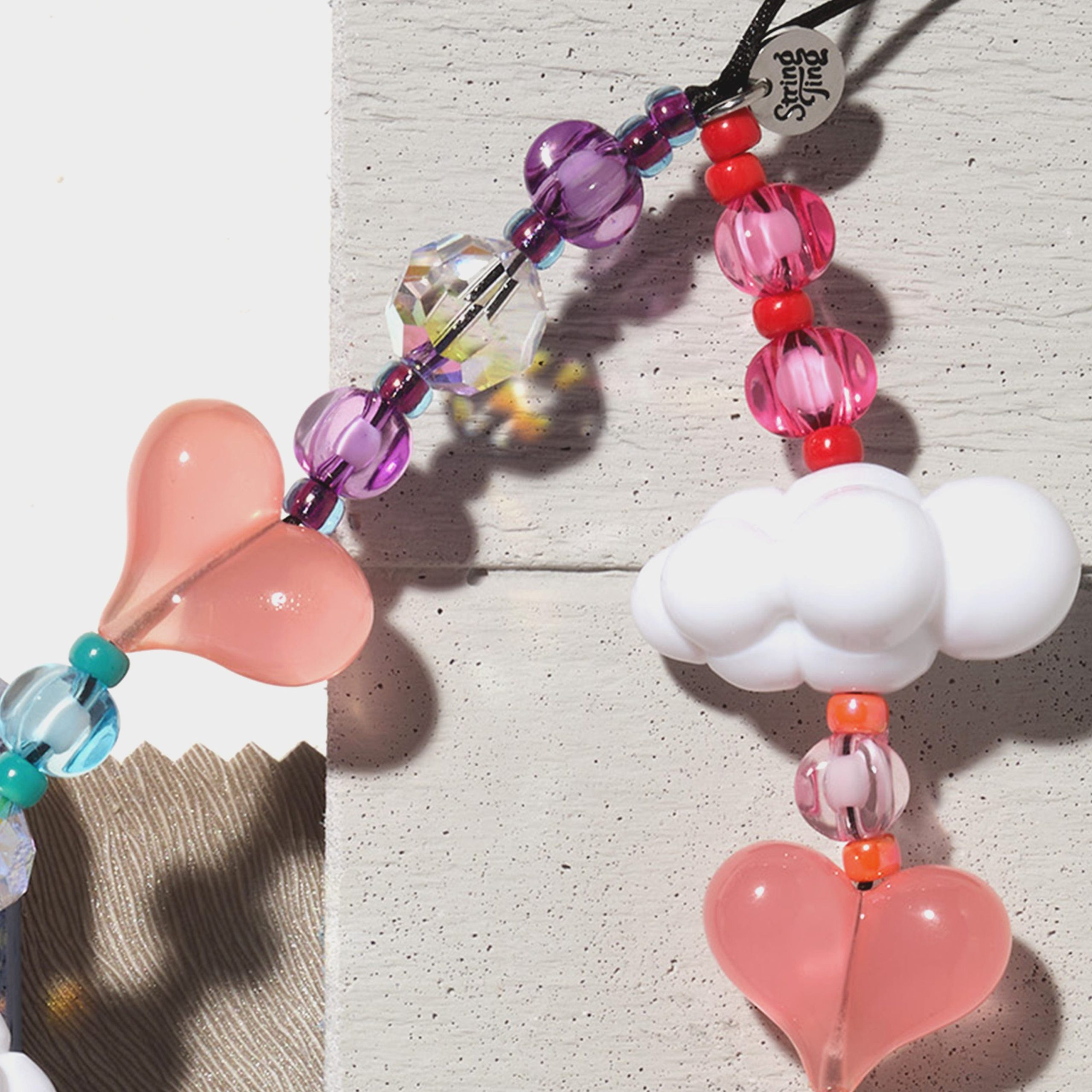 Rainbow Kawaii Wristlet Phone Strap - Image 5