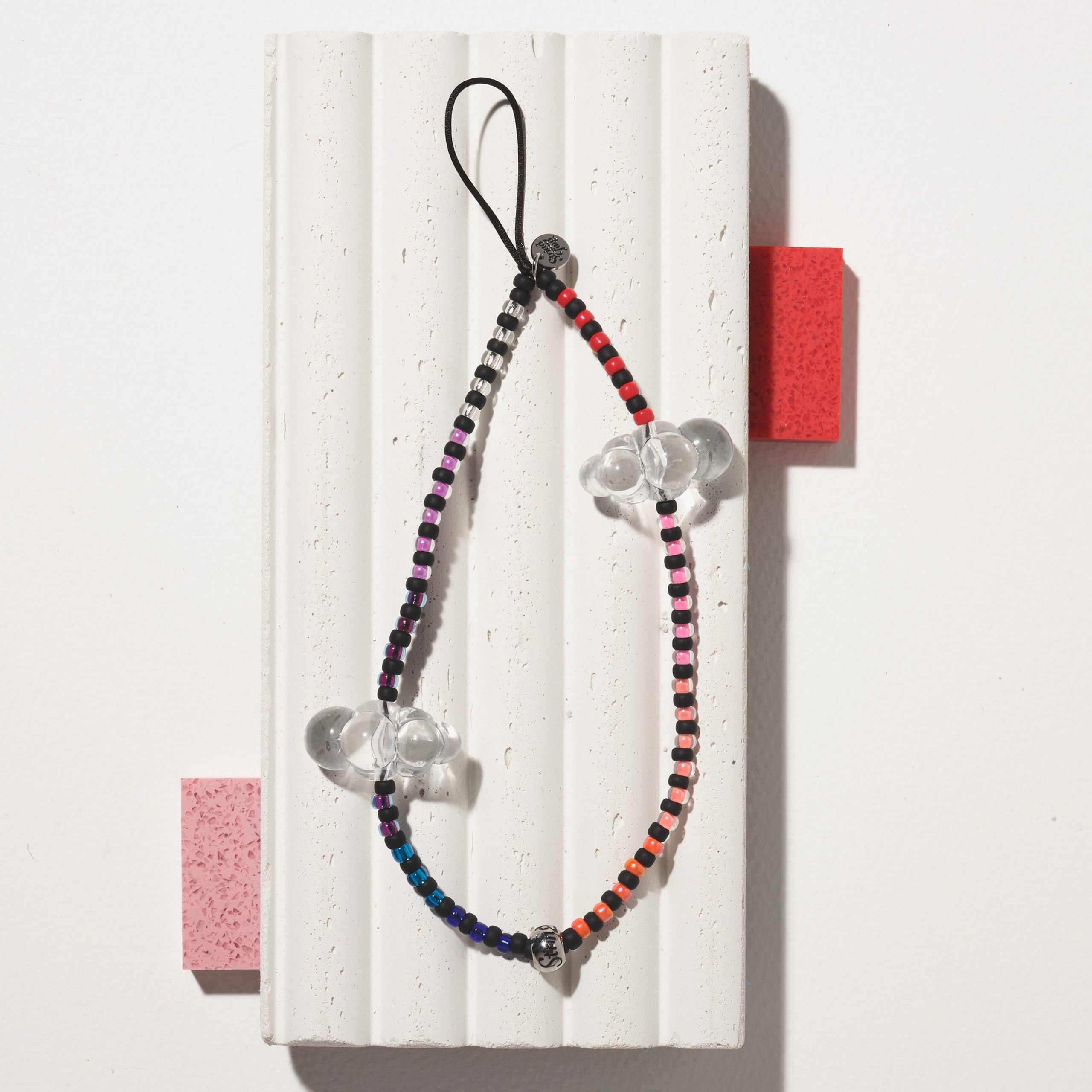 Colour Coded Jelly Cloud Wristlet Phone Strap - Image 4