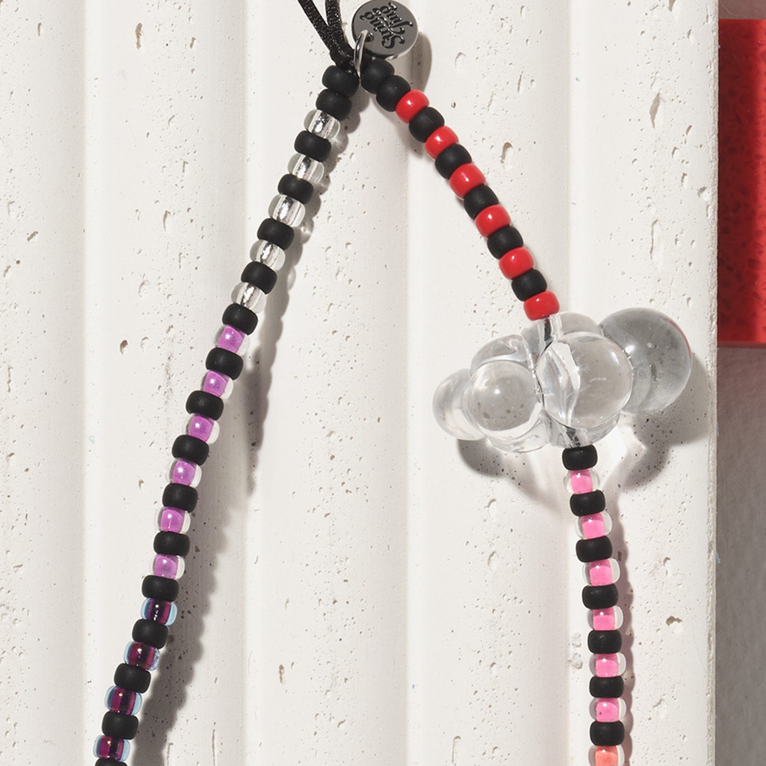 Colour Coded Jelly Cloud Wristlet Phone Strap - Image 2