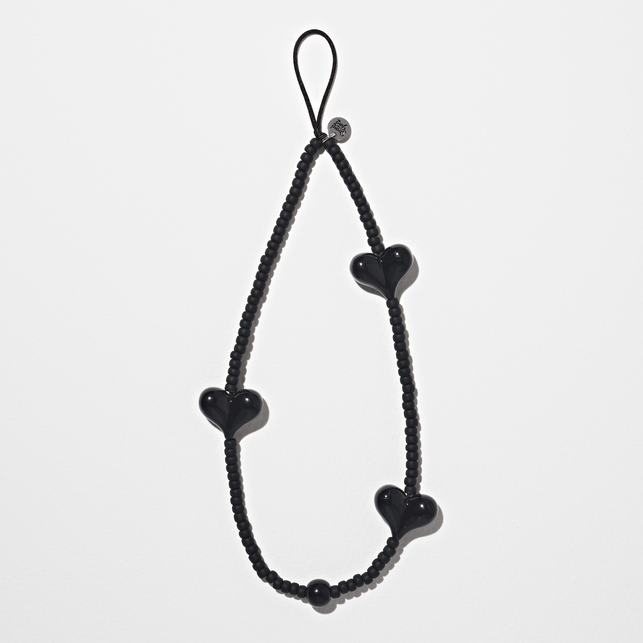 Heart Beat™ Midnight Request Line Wristlet Phone Strap - Image 3