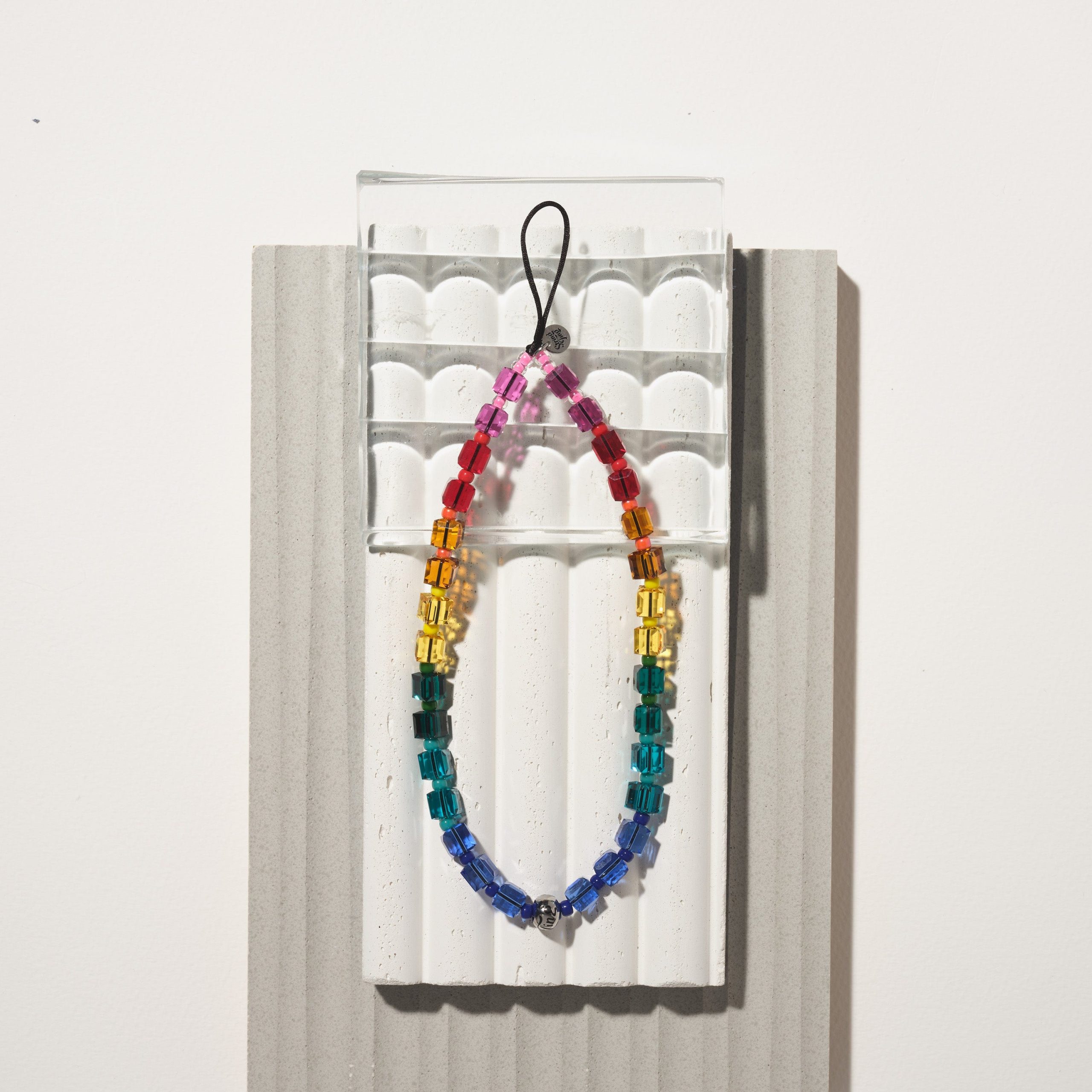 Rainbow Rancher Crystal Wristlet Phone Strap - Image 6