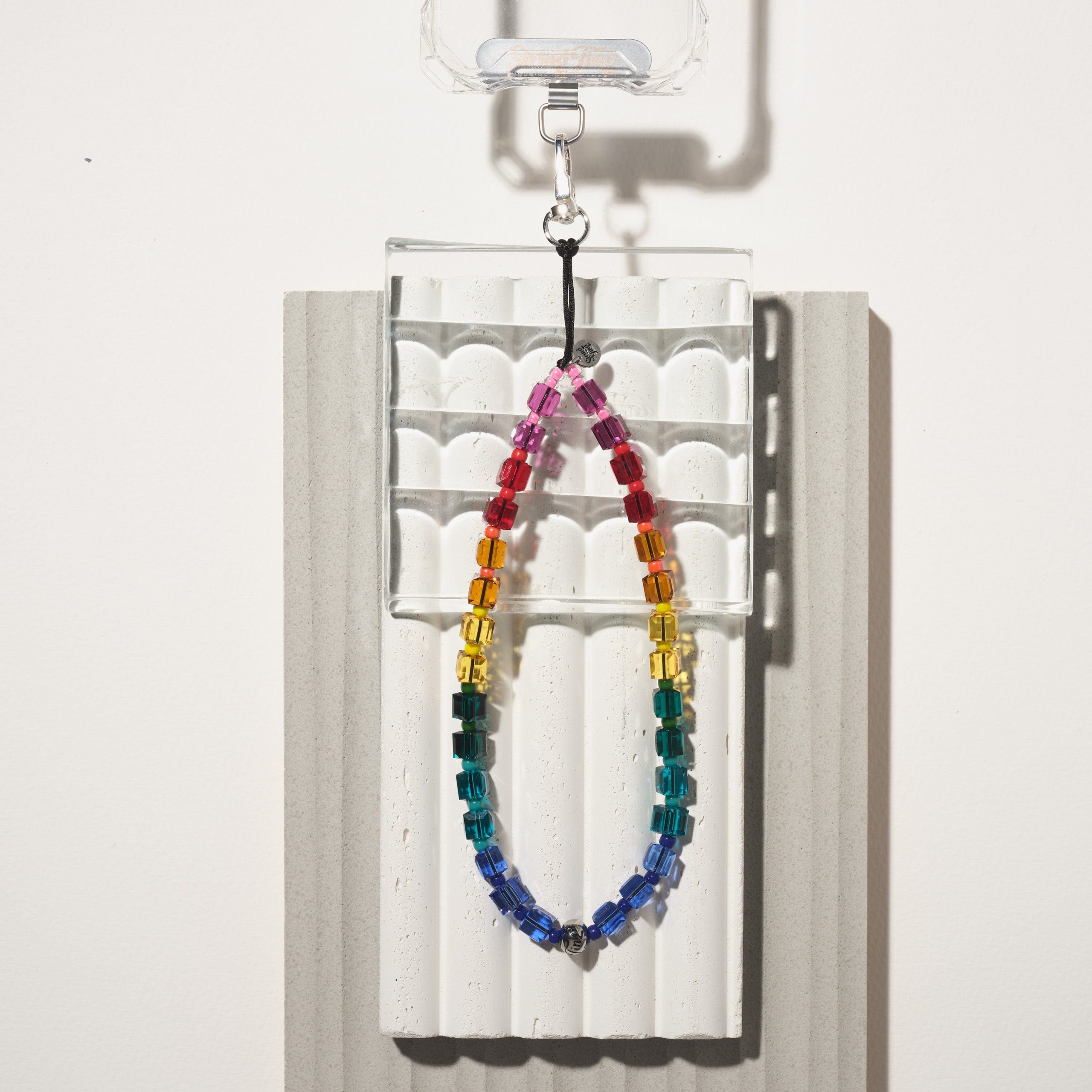 Rainbow Rancher Crystal Wristlet Phone Strap - Image 3