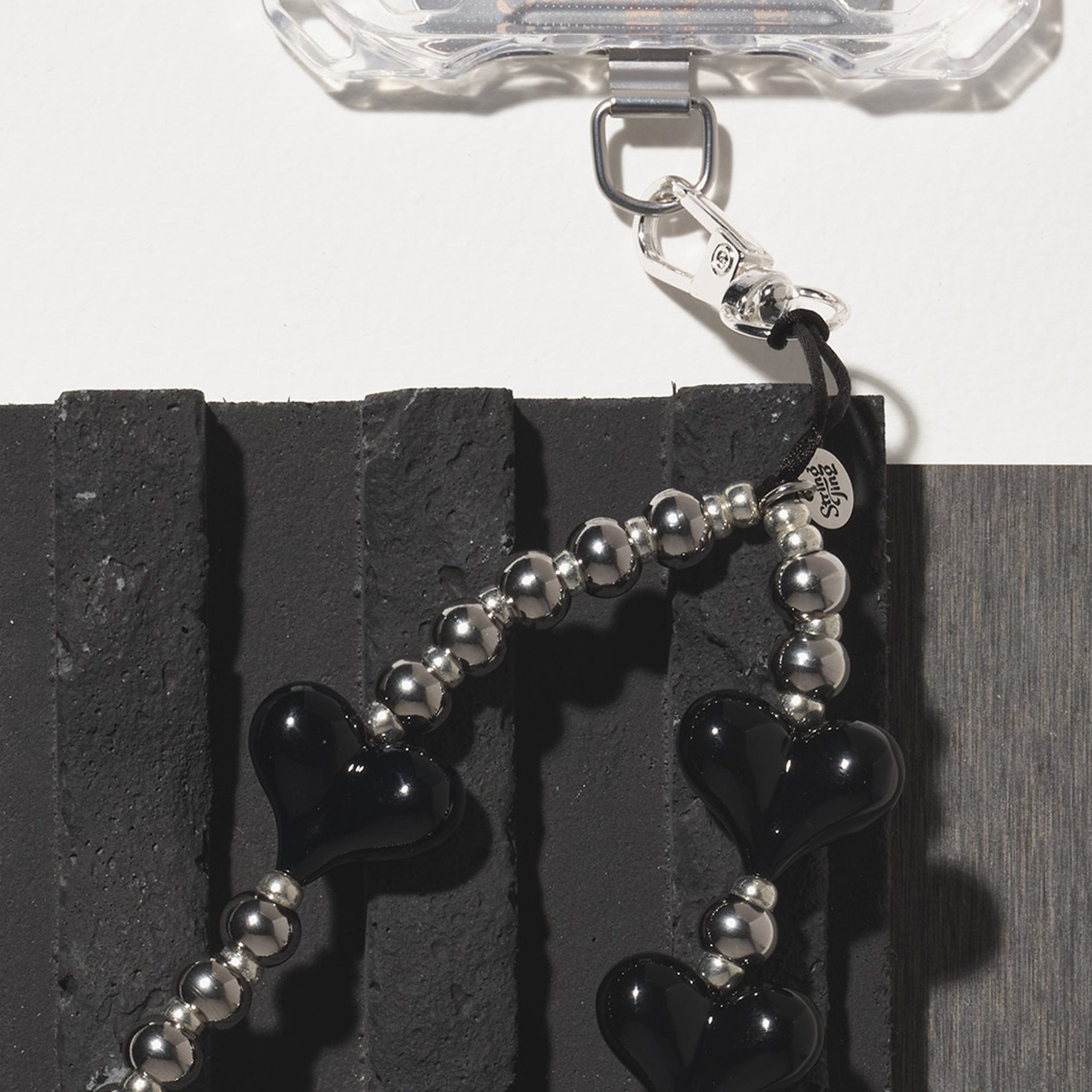 Steel My Heart Midnight Wristlet Phone Strap - Image 3