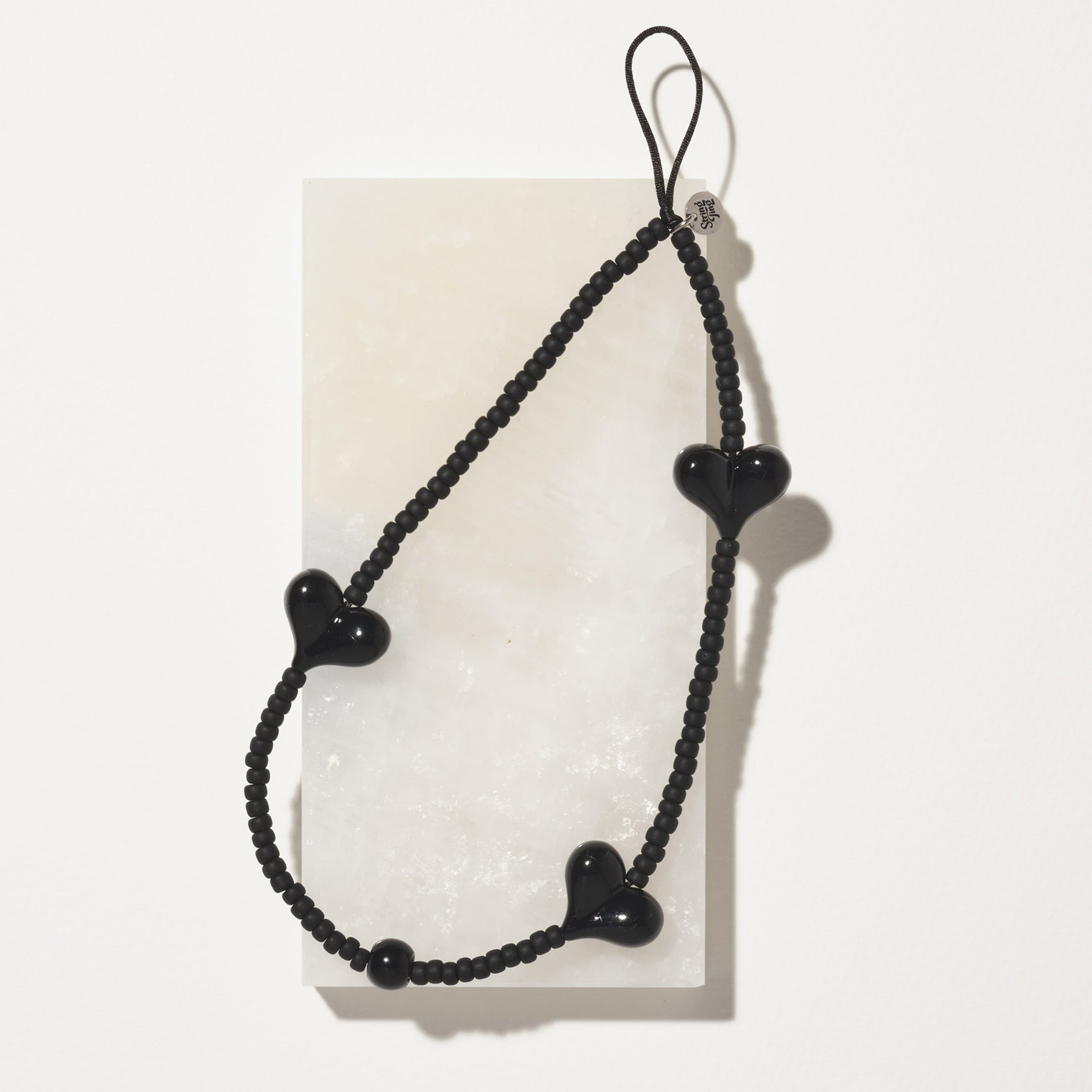 Heart Beat™ Midnight Request Line Wristlet Phone Strap - Image 5