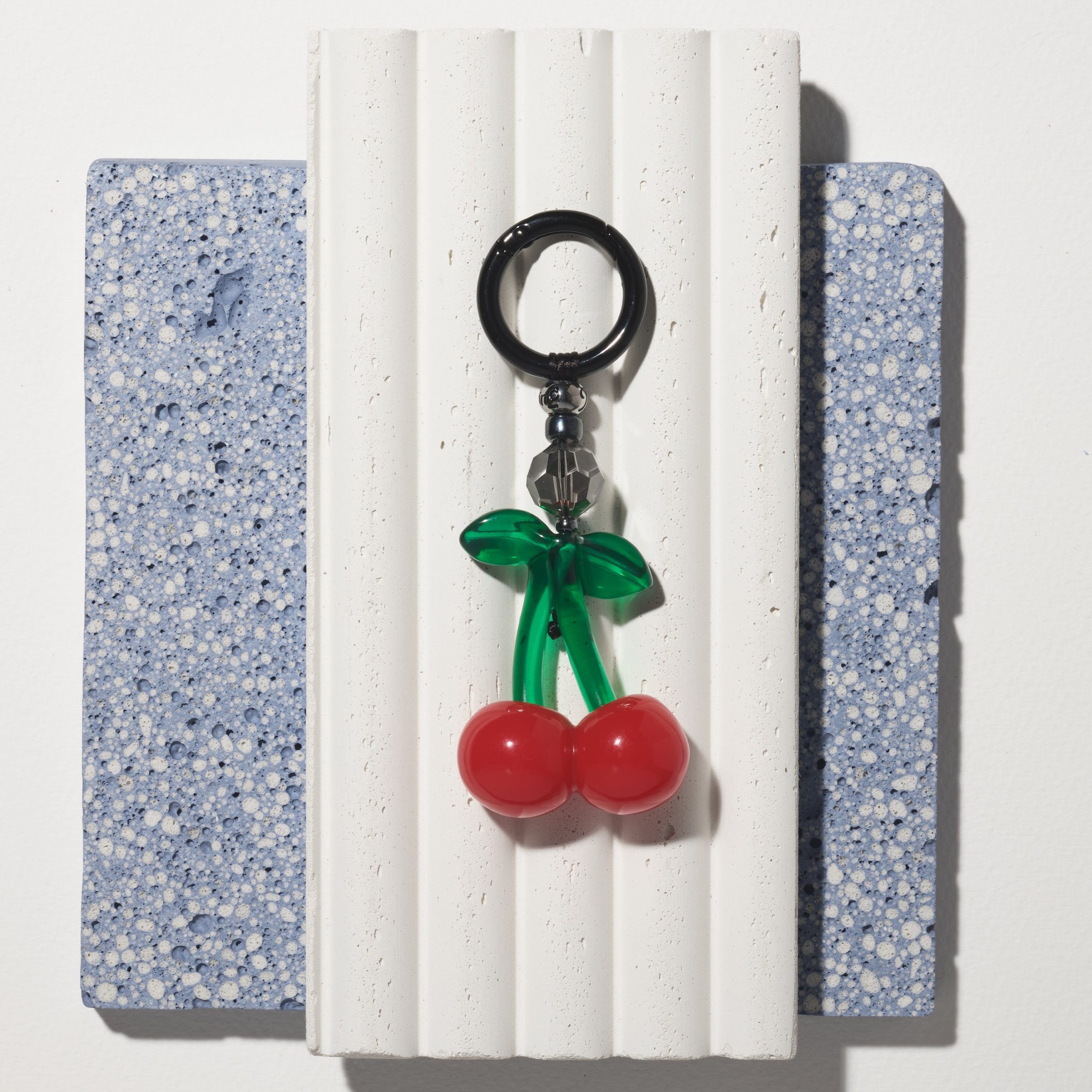 Cherry Drop Bag Charm