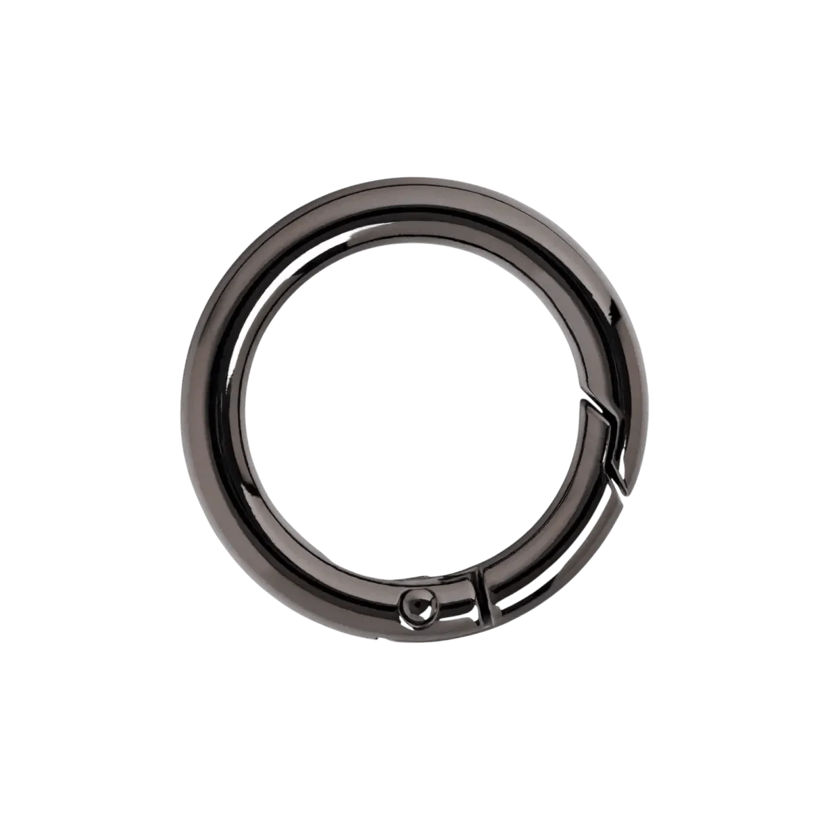 Gunmetal Bag Clip Ring