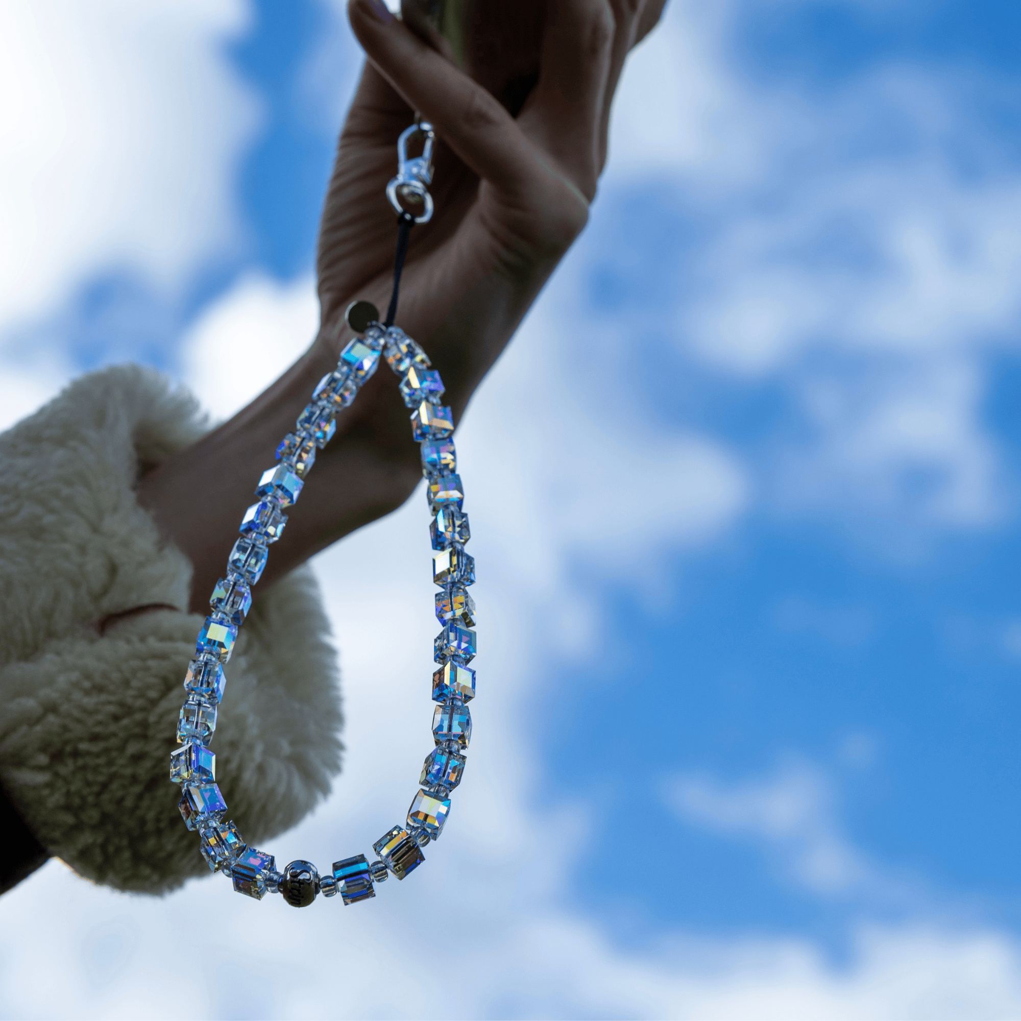 The Drip Ting Crystal Wristlet Phone Strap - Image 5